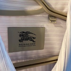 Burberry mens NWOT dress shirt